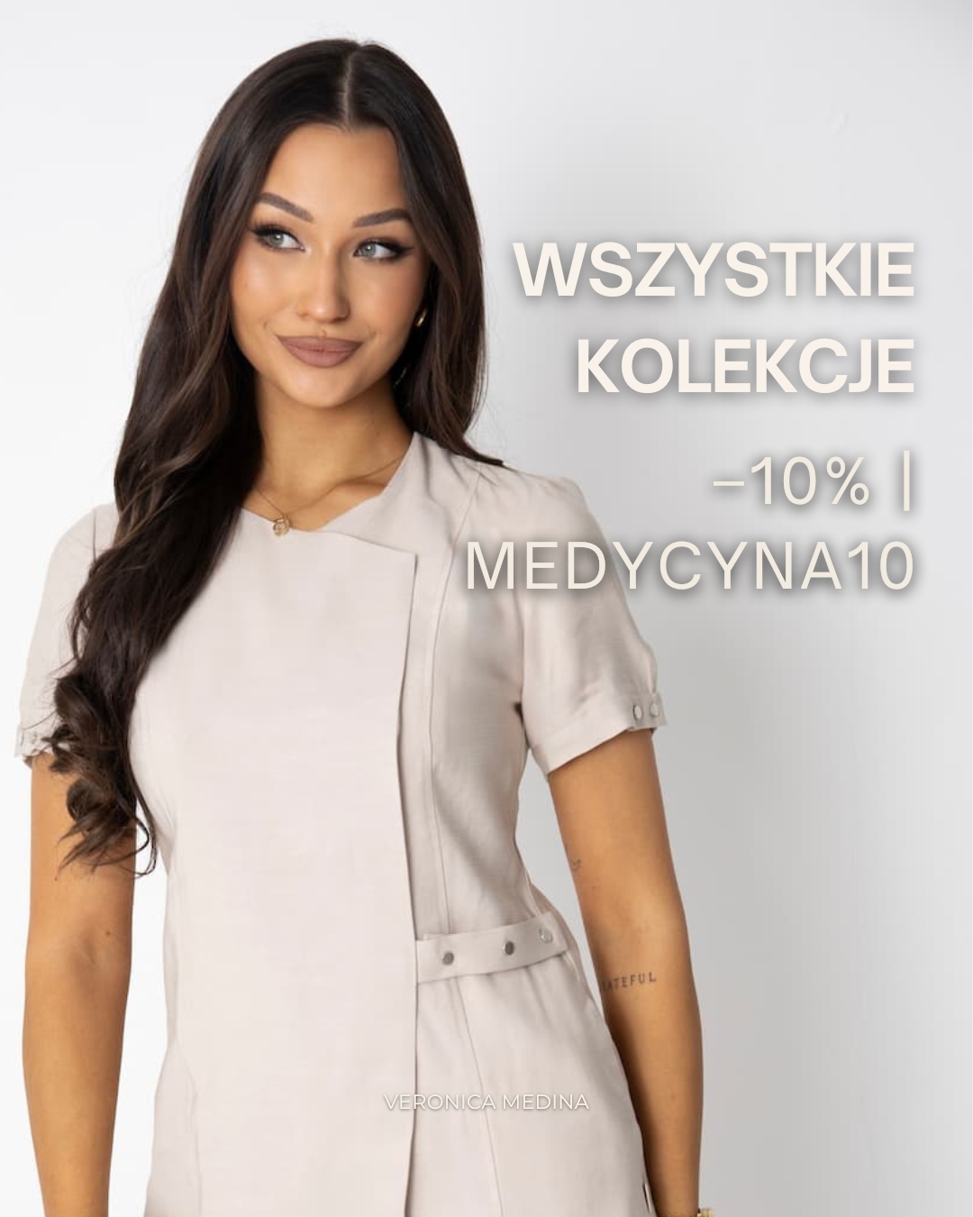Wyprzedaż odzieży medycznej i kosmetycznej- Veronica Medina