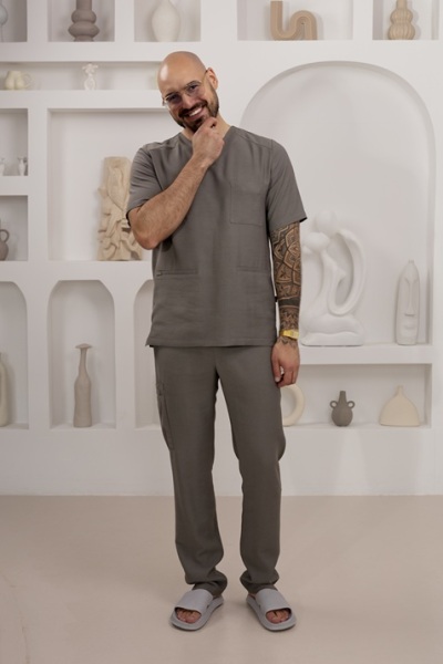 Spodnie medyczne męskie VERO